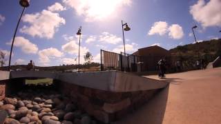 Carlsbad Alga Norte Skatepark 2014 Nyjah Huston  Dominick Walker  Edgar Barrera [upl. by Annawat]