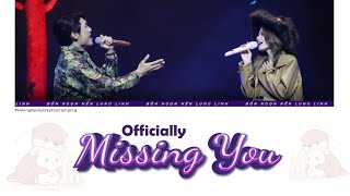 Officially Missing You  Becky Rebecca amp MewSuppasit  Audio Edited  Lyrics  Vietsub [upl. by Ymmij]