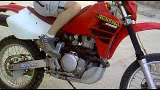 arranque a patada honda xr 650 r [upl. by Ameen268]