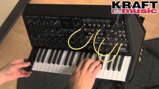 Kraft Music  Korg MS20 mini Synthesizer Demo with Rich Formidoni [upl. by Lehar259]