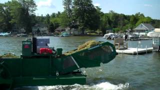 Aquamarineca  Aquatic Weed Harvester [upl. by Nesrac]