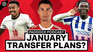 Lingards Last Dance Jan Transfer Madness  Paddock Podcast Live [upl. by Errot]