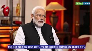 PM Modi Exclusive  Pakistan Itself Gave Proof of Balakot Air Strike With 5am Tweet Says PM Modi [upl. by Siekram]