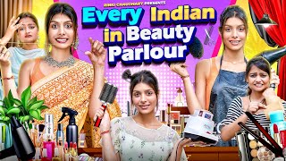 Every Indians in beauty Parlor  Rinky Chaudhary [upl. by Pillihpnhoj]