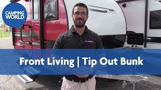 2018 Livin Lite CampLite 11FK  Travel Trailer  Red  RV Review [upl. by Stag]