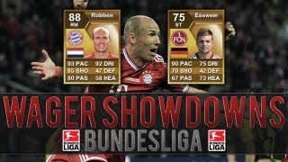 FIFA 13 Ultimate Team Wager Matches Bundesliga  Robben Wager 12 [upl. by Annairol]