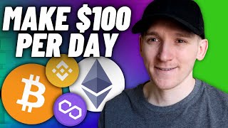 Simple Method 100 a Day Trading Cryptocurrency As a Beginner [upl. by Kaltman178]