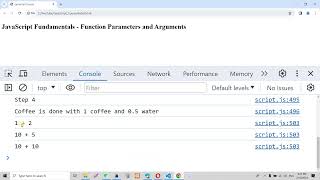 018  The Complete JavaScript Course in 2024 Arabic  Function Parameters and Arguments [upl. by Anikram353]