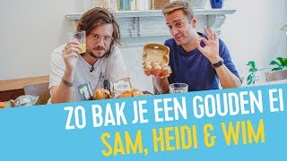 Zo bak je een gouden ei volgens Mathieu van Bazart  Sam Heidi amp Wim [upl. by Baxie]