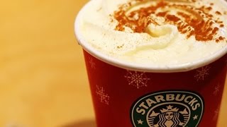 How to make a Starbucks Eggnog Latte [upl. by Eillom948]