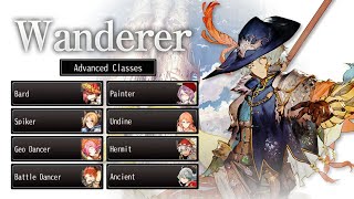 Advanced Classes of Wanderer  EX Skills  Avabel Online [upl. by Bernard755]