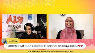 FULL Live Siti Nordiana bersama Radio Ria 897 FM Singapore  2 Nov 2022 [upl. by Shargel]