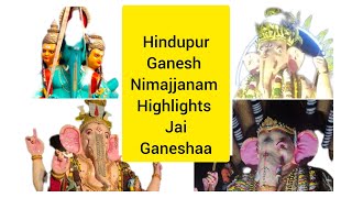 Maa hindupur ganesha nimajjanam sambaralu 🙏 manahindupur jaibalayya jaiganesh ytvidios viral [upl. by Herrah]