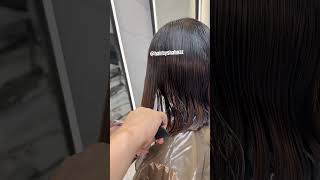 Bob Trending haircut 💇 youtubeshort youtubeviralvideo hairstyle hair hairtutorial2024 [upl. by Zacharie]