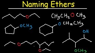 Naming Ethers  IUPAC Nomenclature With Branching Organic Chemistry Practice Problems [upl. by Giacopo966]