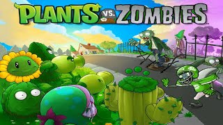 Plants Vs Zombies Green Mod Gameplay [upl. by Nylitak91]