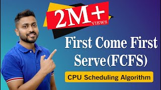 L23 First Come First ServeFCFS CPU Scheduling Algorithm with Example [upl. by Ahsaeit]