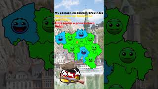 My opinion on Belgian provinces belgium mapping Belgë shorts [upl. by Jala438]