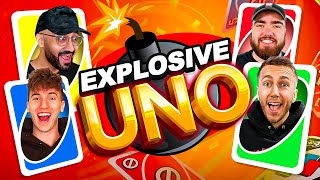 WE PLAYED EXPLOSIVE UNO Ft Miniminter Randolph amp Viz [upl. by Demona]