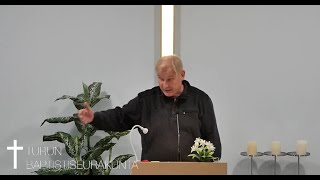 Harri Lampinen Elämän muuttaminen Kristuksen mielen mukaiseksi  Turun Baptistiseurakunta 6102024 [upl. by Philbrook628]