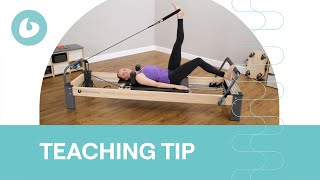 Adjusting the Reformer for Scoliosis Clients  Teaching Tip [upl. by Waldron]