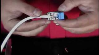 How to Punch Down Cat5e and Cat6 Keystone Jack Modules – Kwik Jack Tool Demonstration – YouTube [upl. by Nadine]