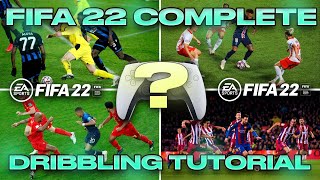 AGILE DRIBBLING VS STRAFE DRIBBLING FIFA 22 LEFT STICK DRIBBLING TUTORIAL [upl. by Adian]