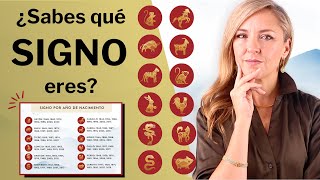 ¿Qué animal eres en el HORÓSCOPO CHINO Tu signo del zodíaco chino en Astrología Ba Zi [upl. by Ticon]