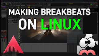 Making Breakbeats on Linux Ardour AVL Drumkits Calf Plugins [upl. by Lattonia]