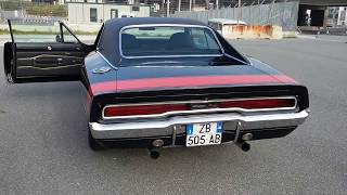 1970 Dodge Charger 440 Flowmaster exhaust [upl. by Esten908]