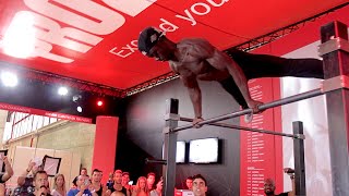 INSANE Calisthenics Performance  Arnold Classic Europe Madrid 2014 Street Workout [upl. by Som]