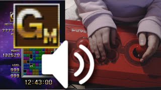 Good Tetris Skills by American Girl Arcade Stick ASMR [upl. by Wrigley]