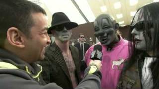 Slipknot Interview  Clown PWNS Reporter [upl. by Akitahs]