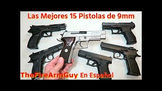 Las 15 Mejores Pistolas de 9 mm en el Mercado Actual [upl. by Hassadah772]