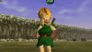 Legend of Zelda Ocarina of Time Cutscene Link Meets Zelda [upl. by Ennirroc]