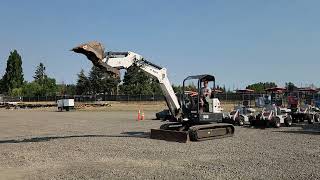 2017 Bobcat E45 Hydraulic Excavator [upl. by Boles]