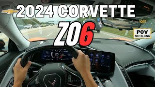 2024 Chevrolet CORVETTE Z06 POV  The most powerful NA V8 [upl. by Damara600]