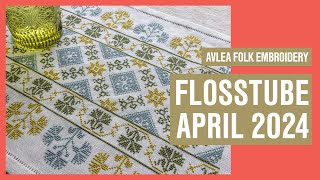 Avlea Folk Embroidery FlossTube Apr 2024 [upl. by Chisholm722]