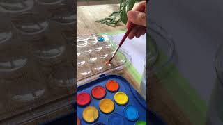 Trying Giotto Water Color art giotto watercolor viral shortvideos [upl. by Uria]