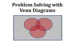 Solving Problems with Venn Diagrams [upl. by Clynes]