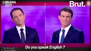 Do you speak english  Les politiques français parlent anglais [upl. by Zetes]