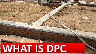 WHAT IS DPC  DAMP PROOF COURSE डीपीसी क्या है [upl. by Launce]