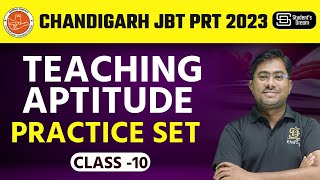 Chandigarh JBT PRT 2023  Teaching Aptitude Practice Set10  इससे बाहर कुछ नहीं  Chetan Sir [upl. by Assillim543]