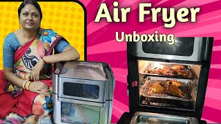 Air Fryer Unboxing II Inalsa Aero Crisp Air Fryer Oven II Unboxing video [upl. by Niwrek507]