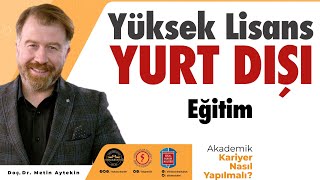 Hukuk Fakültesi için Yüksek lisansı Yurt dışında mı yapmak iyi olur [upl. by Gudrin]