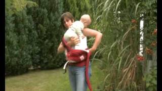 How to Use the Manduca Baby Carrier in Hip Carry Position [upl. by Irret144]