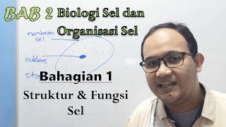 KSSM Bio Ting 4  Bab 2  Biologi Sel Part 1 Struktur dan Fungsi Sel [upl. by Nnyleve]