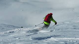 7 Rotazione degli arti inferiori  Tecnica di Sci Fuoripista  art of skiing  ski mountaineering [upl. by Lamberto]