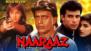 Naaraaz 1994 Hindi Movie Review  Mithun Chakraborty  Pooja Bhatt  Atul Agnihotri  Sonali Bendre [upl. by Arolf]