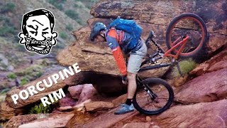 Porcupine Rim MTB trail in Moab [upl. by Giavani]